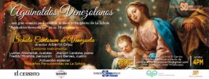 Aguinaldos Venezolanos en El Cerrito con la Schola Cantorum de Venezuela